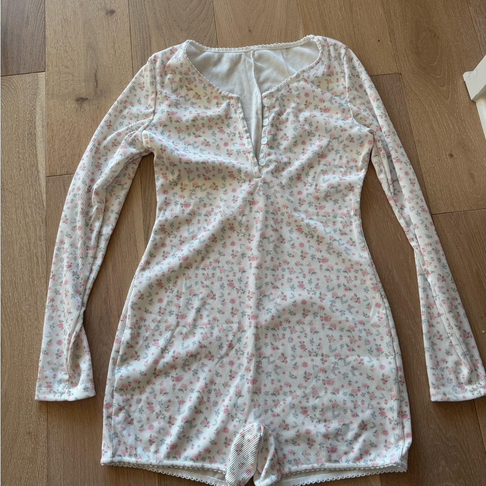 Floral Long Sleeve Women's Sleepwear